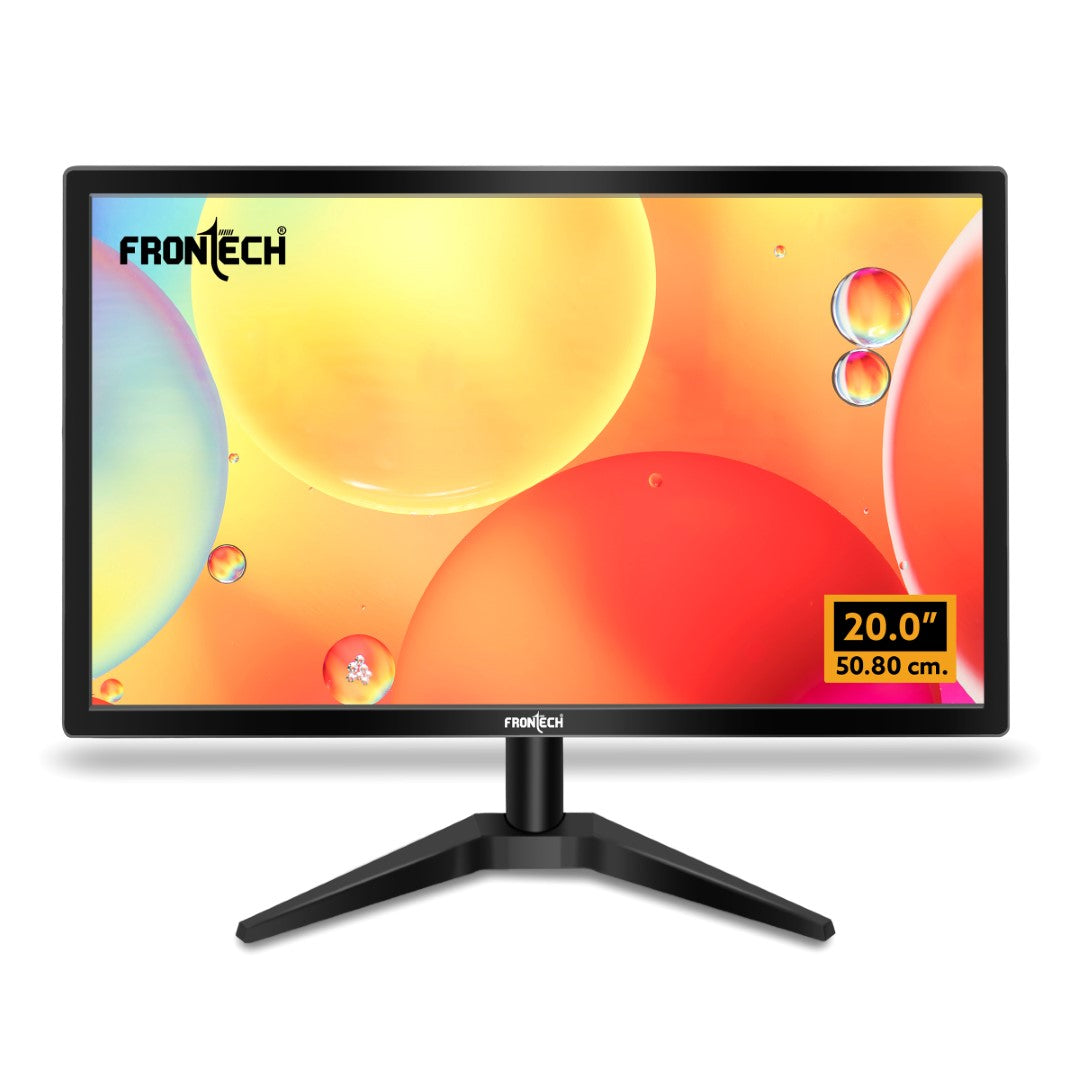 Frontech 20'' HD LED Monitor | 60Hz, 1600x900 | Slim & Stylish Design (MON-0074) Frontech 20'' HD LED Monitor | 60Hz, 1600x900 | Slim & Stylish Design (MON-0074)